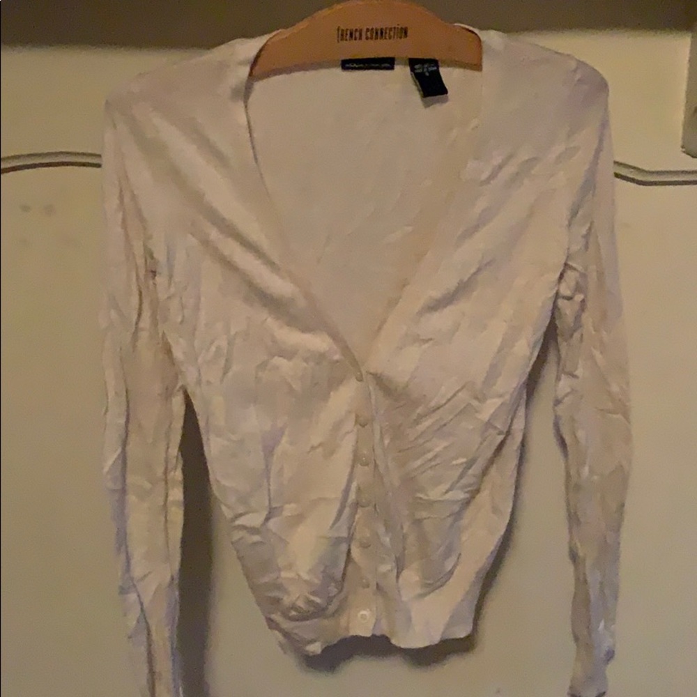 V neck cardigan